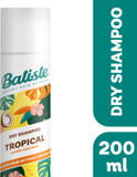 Batiste Dry Shampoo in Tropical 200ml, Coconut & Floral Fragrance, No Rinse Spray to Refresh Hair in Between Washes Batiste Dry Shampoo in Tropical 200ml, Coconut & Floral Fragrance, No Rinse Spray to Refresh Hair in Between Washes