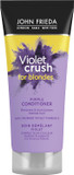 John Frieda Violet Crush for Blondes Toning Conditioner for Blonde Hair, Purple Conditioner for Blondes 75 ml