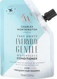Charles Worthington Everyday Gentle Weightless Conditioner Takeaway, Travel Size, Nourish and Protect, Salon Conditioner for Everyday Use, 75ml