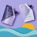 Charles Worthington Colourplex Toning Ultra Violet Shampoo Takeaway, Travel Size, Purple Shampoo for Blonde Hair, Purple Toning Shampoo, 75ml