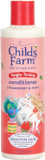 Childs Farm Tangle Taming Conditioner, Straight or Wavy Hair, Gentle, Tear Free, Strawberry and Mint, Kids, Baby, 250ml Childs Farm Tangle Taming Conditioner, Straight or Wavy Hair, Gentle, Tear Free, Strawberry and Mint, Kids, Baby, 250ml