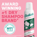 Batiste Naturally Bamboo Fibre & Gardenia 200ml, No Rinse Spray to Refresh Hair in Between Washes, with 100% Natural Extracts