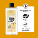 Marcel's Green Soap Shampoo - Mimosa & Blackcurrant - Natural Oils - 97% Natural - 97% Biodegradable - Vegan - 300ml