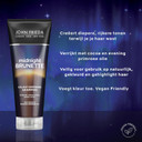 John Frieda Midnight Brunette Colour Deepening Shampoo 250 Ml, Colour-Depositing Shampoo Brown Hair