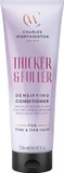 Charles Worthington Thicker and Fuller Densifying Conditioner, Hair Thickening Conditioner for Fine Hair, Hair Thickening Products for Women and Men, Salon Hair Repair, 250 ml