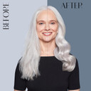 Charles Worthington ColourPlex Smoothing Grey Conditioner, Toning for Grey Hair, Purple Toner for Women, Salon Conditioner for Grey Hair, 250 ml