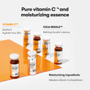 Vt Cosmetics Vita-Light Toning Essence 1000 | Vitamin C 100% Power & Cica Reedle Essence For Clear, Bright & Glowing Skin 0.34Fl Oz*2Ea(10Ml*2Ea)