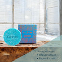 Valquer Exotic Sunrise Shampoo Bar (orange and papaya extract). Antioxidant, Moisturizing and Purifying. Without Soap Without Plastics, organic and natural shampoo 50g