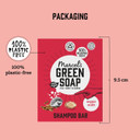 Marcel's Green Soap - Shampoo Bar Argan & Oudh - Daily use, plastic and sulfate free - Saves 3 bottles of regular Shampoo - 100% Eco friendly - 100% Vegan - 97% Biodegradable - 90 G