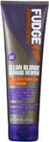 Fudge Professional Clean Blonde Damage Rewind Shampoo, Intense Purple Toning for Blonde hair, Bond Repair Technology, Sulfate Free, 250 ml Fudge Professional Clean Blonde Damage Rewind Shampoo, Intense Purple Toning for Blonde hair, Bond Repair Technology, Sulfate Free, 250 ml