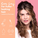 Umberto Giannini Grow Long Lengthening Conditioner Hydrate and Strengthen Anti Pollution Hair Growth Conditioner for Thicker, Fuller Hair. Hair Loss Treatment with Caffeine - Vegan & Cruelty Free
