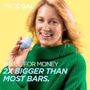 NEW Vegan Marine Algae Shampoo Bar 100g by Procoal - SLS Free Solid Shampoo Bar, Marine Algae, Amino Acid Rich Aloe Vera, Sweet Almond Oil, Cruelty-Free