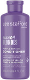 Lee Stafford Daily Blonde Conditioner | Treatment for All Blondes, No Yellow Tones or Overtone, Refresh Colored Bleached Hair, Copper, Silver, Light Purple, Grey Color, for Men & Women, 250 ml