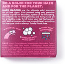 Hair Blocks - Solid Shampoo Bar (85g) for all hair types: Cedarwood & Eucalyptus Solid Shampoo Bar | Soap Free, Plastic Free | Plant Based | Natural | Conditioning