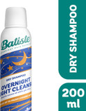 Batiste Overnight Light Cleanse 200ml - Leave-In Light Dry Shampoo for Overnight Use - Absorbs Oil for Fresher-Looking Hair Overnight (Pack of 2)