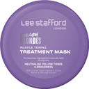 Lee Stafford Purple Toning Hair Mask | Bleach Blonde Treatment Mask - Violet Conditioning Toner Cream, Hydrating, Remove Brassy & Yellow Tones, Great for Colored, Highlighted, & Grey Hair, 200ml