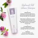 Healthspan Replenish Full Volume Shampoo (200ml) | For natural & colour-treated | Protects hair structure & helps to strengthen ageing hair | Replenishes natural hormone levels