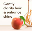 Aveeno Clarify and Shine Apple Cider Vinegar Scalp Soothing Conditioner for all Hair Types 300ml (Pack of 2)