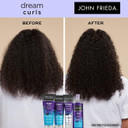John Frieda Frizz Ease Dream Curls Shampoo and Conditioner Duo Pack 2x 250 ml, Sulphate-Free Shampoo and Conditioner for Naturally Wavy and Curly Hair, Dream Curls Value Bundle