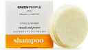 Green People Citrus & Ginger Shampoo Bar - Natural & Zero Waste - Smooth & Protect Shampoo - Vegan, Organic & Cruelty Free, 50g