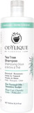 Odylique Organic Tea Tree Shampoo 200ml | For Itchy Scalp | Vegan, Certified Organic & 100% Natural | Sulphate Free & Silicone Free | Salt Free