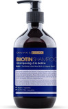Organic & Botanic Biotin Conditioner 500ml | Shampoo for Dry, Dull hair. Helps against Premature Hair Loss and Graying