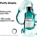 L'Oréal Professionnel Scalp Advanced Anti-Oiliness Dermo-Purifier Shampoo, For Oily, Greasy Hair, Serie Expert, 300ml