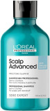L'Oréal Professionnel Scalp Advanced Anti-Dandruff Dermo-Clarifier Shampoo, For Dry and Oily Scalps, Serie Expert, 300ml