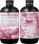 BLEACH LONDON Rose Shampoo 250 ml and Rose Conditioner 250 ml - High Pigmented Soft Pink Rinse, Vegan, Cruelty Free, Colour Protected Clean, Colour Depositing Toning Formula