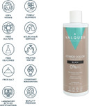 Valquer Power Color Shampoo Vegan Formula Sulfate- Hair Colour 400ml (Black)
