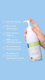 MooGoo Cream Conditioner - For Itchy, Dry, Eczema, Psoriasis & Dandruff Prone Scalps  SLS, Silicone, Sulfate & Paraben Free - Natural & Gentle Formula  500ml / 16.9 fl.oz
