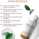 NYLAH Moisture Retention Leave-In Cream  Deep Hydration for Curls & Coils, Anti-Frizz, Strengthens & Softens, Afro & Textured Hair Care