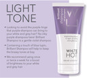 White Hot Brighten Duo: Brilliant Shampoo & Luminous Conditioner 200ml, lights up white & grey hair, banishes brassy tones, purple shampoo