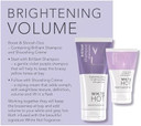 White Hot Boost and Shoosh Duo : Brilliant Shampoo and Shooshing Crème : Keep brassiness at bay, brighten grey and white hair, combat yellowing, bring volume and oomph