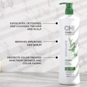 Chi Power Plus Exfoliate Shampoo, Hair Renewing System, 355 ml