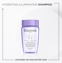 Kérastase Blond Absolu Discovery Set, With Illuminating Shampoo, Nourishing Conditioner and Fortifying Heat Protection Serum, With Hyaluronic Acid, For Blonde and Bleached Hair, Travel Size