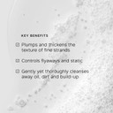 Philip Kingsley | Body Building Weightless Shampoo | Volumising Shampoo for Fine, Limp, Flat, Flyaway Hair | Hydrates, Thickens, Lifts and Adds Volume and Shine | 500ml