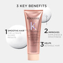 Kérastase Gloss Absolu Conditioner for All Hair Types, with Glycolic Acid, Hyaluronic Acid & Wild Rose 250ml