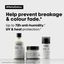 LOréal Professionnel Metal Detox Shampoo 300ml, Hair Mask 250ml & Leave-In Cream 100ml, Prevent Breakage & Colour Fade from hard water, for damaged, dull hair