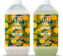 Faith In Nature Natural Grapefruit & Orange Shampoo and Conditioner Set, Invigorating, Vegan & Cruelty Free, No SLS or Parabens, For Normal to Oily Hair, 2 x 5L Pack Faith In Nature Natural Grapefruit & Orange Shampoo and Conditioner Set, Invigorating, Vegan & Cruelty Free, No SLS or Parabens, For Normal to Oily Hair, 2 x 5L Pack