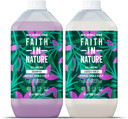 Faith In Nature Natural Lavender & Geranium Shampoo and Conditioner Set, Nourishing, Vegan & Cruelty Free, No SLS or Parabens, For Normal to Dry Hair, 2 x 5L Pack