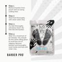 BARBER PRO FOOT PEEL Mask Exfoliating Socks Dead Skin Remover for Feet Natural Vegan Skincare Foot For Soft Feet Cracked Heel Repair Multi Award Winning Brand UK SIZE 10