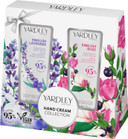 Yardley London English Lavender and English Rose Hand Cream Collection, with Patchouli for Moisturising and Hydrating Benefits 2x50ml