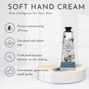 Durance Soft Hand Cream For Women (30ml) With Cotton Musk Scent Enriched With Sweet Almond Oil | Womens Moisturising Cream For All Skin Types
