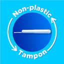 Tampax Regular Tampons with Cardboard Applicator 20X, Leak Protection, Feel Clean