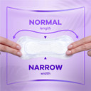 Always Dailies Fresh and Protect Normal Fresh Panty Liners