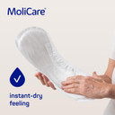 MoliCare Premium Lady Pad 5 Drops Extra-Long Incontinence Pads for Women with Moderate Bladder Weakness, Nighttime Protection, Odour Neutraliser, Advanced Skin Protection, 14 Pieces MoliCare Premium Lady Pad 5 Drops Extra-Long Incontinence Pads for Women with Moderate Bladder Weakness, Nighttime Protection, Odour Neutraliser, Advanced Skin Protection, 14 Pieces