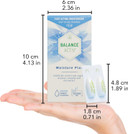 Balance Activ Menopause Moisture Pessaries, Vaginal Moisturiser, Fast, Long-Lasting Relief from Vaginal Dryness and Discomfort, Vaginal Dryness Treatment for Women, 10 Easy to Use Pessaries