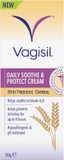 VAGISIL pH Balance Intimate Wash for Daily External Feminine Hygiene with LactoPrebiotic, 250 ml & Daily Soothe & Protect Cream For Women & Sensitive Skin, 30g