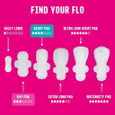 FLO Organic Bamboo Sanitary Towels with Wings  Ultra-Thin, Soft, Absorbent Period Pads for Leak-Proof Protection  14 Day & 10 Night Combo Pack FLO Organic Bamboo Sanitary Towels with Wings  Ultra-Thin, Soft, Absorbent Period Pads for Leak-Proof Protection  14 Day & 10 Night Combo Pack